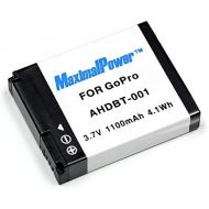 Maximal Power Replacement Battery for GoPro Hero HD HERO, HERO2 Pro Camera, Part# AHDBT-001, AHDBT001 DB GoPro AHDBT001