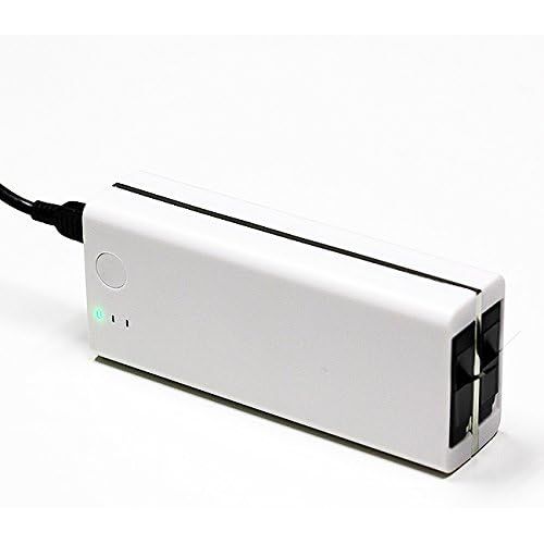  MaximalPower EB4400GPAHDBT+DB GP AHDBT401X2 2 in 1 Power Bank/Dual Charger for GoPro Hero4 (White)