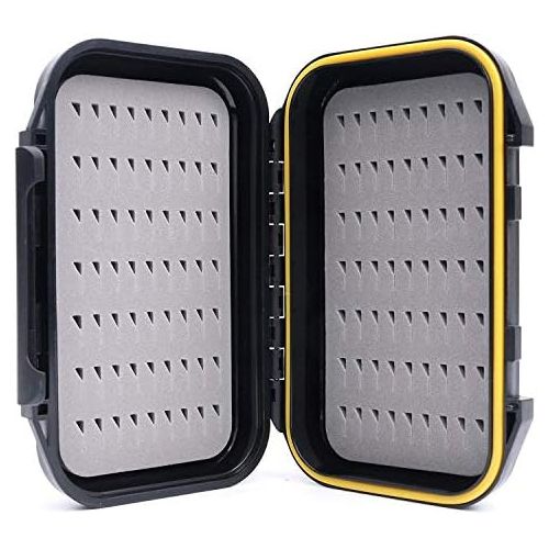  [아마존베스트]Maximumcatch OR Fly Box Waterproof and Portable Fly Box with Easy-Grip Slotted Foam