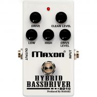Maxon},description:Maxons first overdrive designed specifically for bass guitar, the BD10 offers an articulate distortion that can be blended with clean signal for a variety of sat