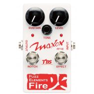 Maxon Compact Series FF10 Fuzz Elements Fire Bass Distortion Effects Pedal