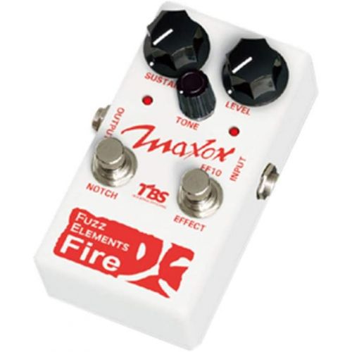  Maxon FF10 Fuzz Elements Fire Guitar Effects Pedal