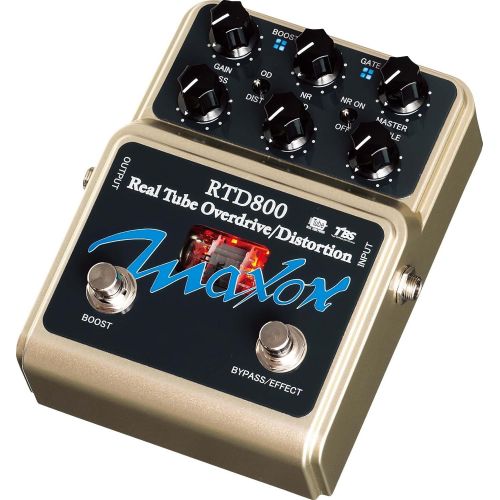  Maxon RTD800 Real Tube Ovedrive/Distortion Guitar Effects Pedal