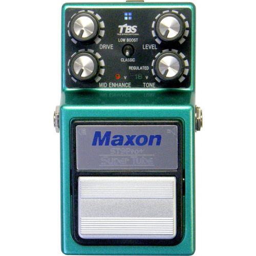  Maxon Nine Series ST-9 Pro+ Super Tube Pro+ Guitar Distortion Effects Pedal