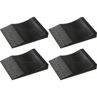 Maxsa Innovations MAXSA 37353 Park Right Tire Saver Ramps for Flat Spot Prevention and Vehicle Storage (Set of 4), Black