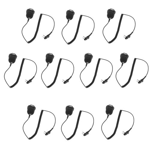  MAXTOP 4 Pack Maxtop APM086-H4 Mini Shoulder Speaker Microphone for Hytera HYT TC-700 TC-610 TC-620 TC-510 TC-585 TC-500S