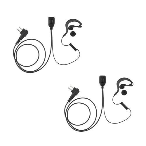  MAXTOP 10 Pack Maxtop AEH1003-M1 G-Sharp Earhanger Earphone for Motorola CP110 CP200 CP200D PR400 Mag One A8 BPR40 EP450