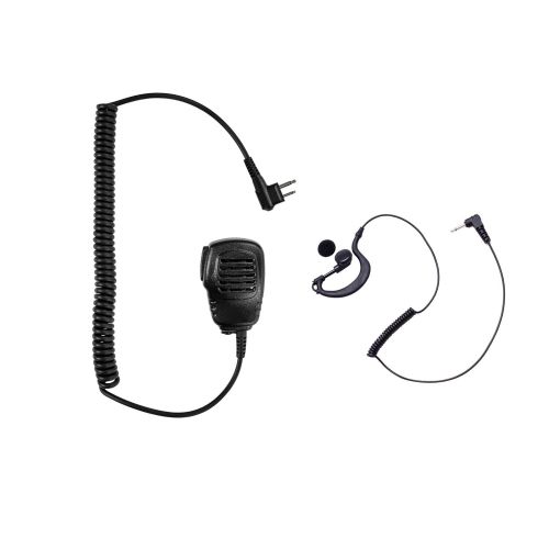  MAXTOP 4 Pack Maxtop 4PS-APM100-M1 Light Duty Shoulder Speaker Microphone for Motorola CP200 Bearcom BC95 BC120