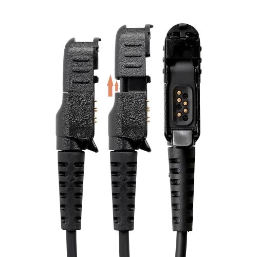  MAXTOP 10 Pack Maxtop APM250-AX IP56 Rainproof Shoulder Mic Speaker Microphone for Motorola MOTOTRBO XPR3300 DP2400 DP2600