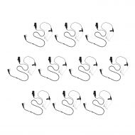MAXTOP 10 Pack Maxtop ASK4032-K2 2-Wire Acoustic Ear Tube Surveillance Kit for Kenwood Nexedge NX-220 NX-230 NX-320