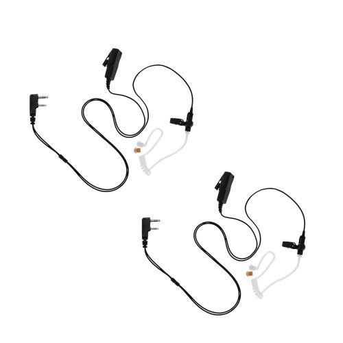  MAXTOP 10 Pack Maxtop ASK4032-K2 2-Wire Acoustic Ear Tube Surveillance Kit for Kenwood Nexedge NX-220 NX-230 NX-320