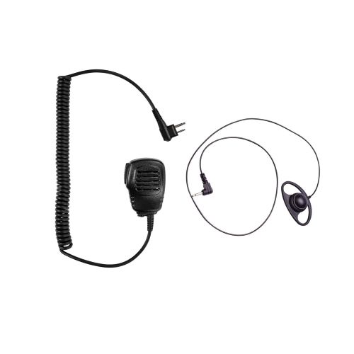  MAXTOP 4 Pack Maxtop 4PS-APM100-H1 Light Duty Shoulder Speaker Microphone for Hytera TC-500 TC-508 TC-518 TC-620 RCA XR150