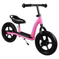 Maxtra No-Pedal Balance Bike Footrest Designed Bicycle Adjustable Pink for Ages 2 to 7 Years Old