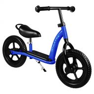 Maxtra Balance Bike Footrest Designed Bicycle Adjustable and Lightweight Dark Blue for Ages 2 to 7 Years Old