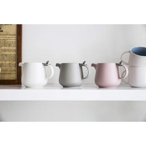  Maxwell & Williams Tint Teekanne, Porzellan, rosa, 17 x 11 x 11 cm