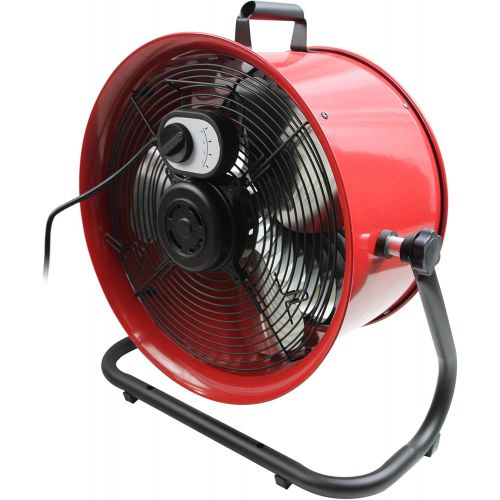  Maxx Air High Velocity Floor Fan, 16 Diameter Multi-Purpose Portable Air Circulator for Shop, Home, Restoration