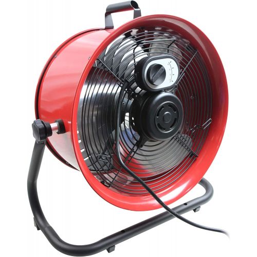  Maxx Air High Velocity Floor Fan, 16 Diameter Multi-Purpose Portable Air Circulator for Shop, Home, Restoration