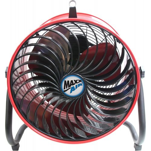  Maxx Air High Velocity Floor Fan, 16 Diameter Multi-Purpose Portable Air Circulator for Shop, Home, Restoration