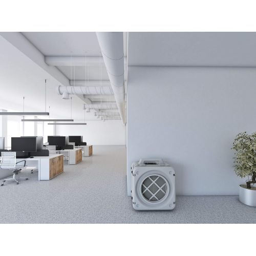  Maxx Air QuFresh Portable HEPA Air Purifier, Industrial Air Scrubber, Commercial Air Filtration System, Perfect for School, Office, Gym, Home, Fire Cleaning, 740+ Sq Ft.
