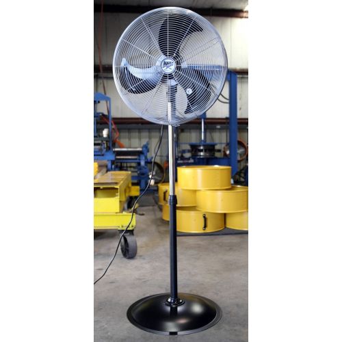  MAXXAIR HVPF 22 OSCUPS 22-Inch Heavy-duty Three Speed Pedestal Fan