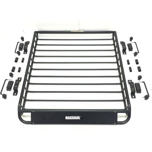  MAXXHAUL 46 x 36 x 4-1/2 - 150 lb. Capacity - NOT Assembled 70115 Steel Roof Rack-150 lb