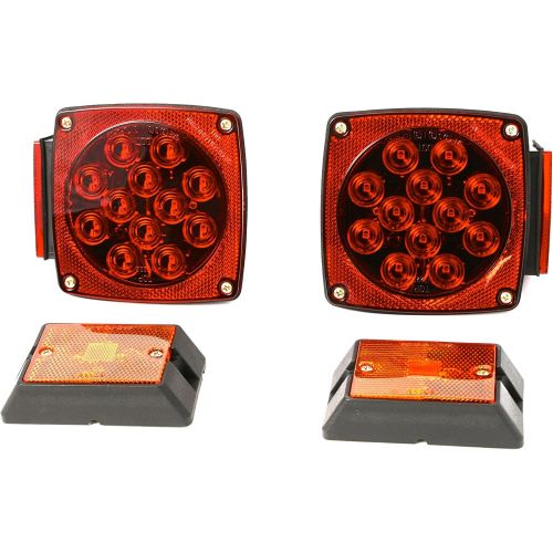  MaxxHaul 70205 12V All LED Submersible Trailer Light Kit