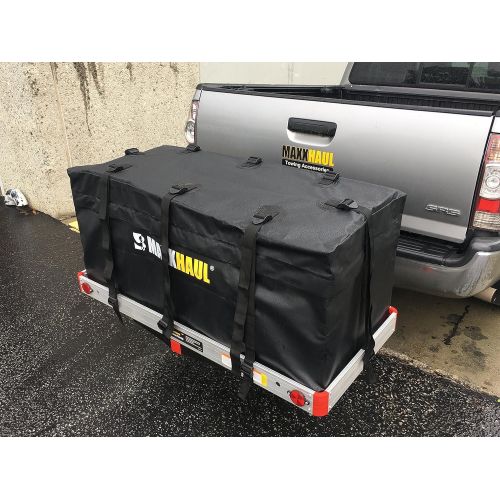  MaxxHaul 70209 Cargo Carrier Bag - Heavy Duty and Water Resistant 47 x 20 x 20 Black