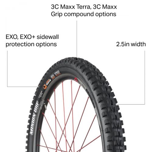  Maxxis Minion DHF Wide Trail 3C/EXO/TR Tire - 27.5in