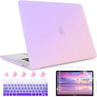 [아마존베스트]May Chen MacBook Air 13 inch Case 2020 2019 2018 Release A1932 A2179 A2337 M1 with Retina Display,Plastic Hard Shell case Keyboard Cover for Newest Air 13 with Touch ID,Gradient Pu