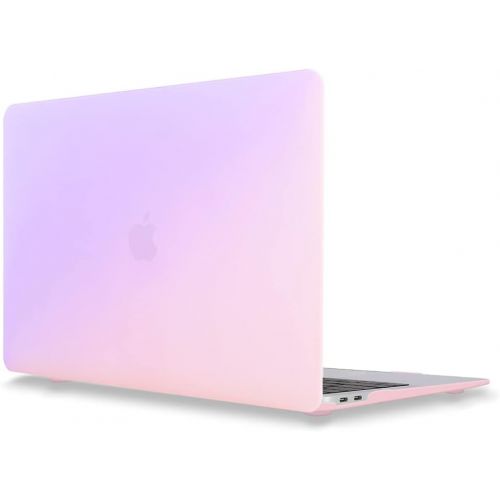  [아마존베스트]May Chen MacBook Air 13 inch Case 2020 2019 2018 Release A1932 A2179 A2337 M1 with Retina Display,Plastic Hard Shell case Keyboard Cover for Newest Air 13 with Touch ID,Gradient Pu