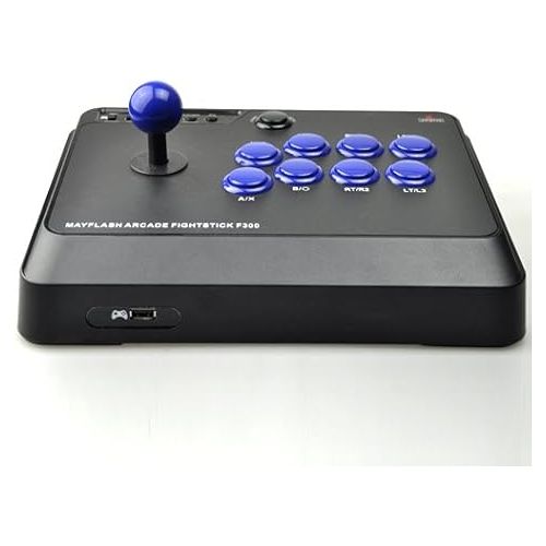  Mayflash F300 Arcade Fight Stick Joystick for Switch, Xbox Series X, PS4,PS3, Xbox One, Xbox 360, macOS, Windows, Steam Deck, NeoGeo mini, NeoGeo Arcade Stick Pro