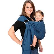 Maya Wrap Lightly Padded Ring Sling - Twilight Blue - Medium