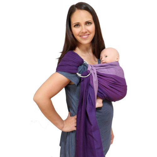  Maya Wrap Lightly Padded Ring Sling - Isle of Skye - Medium