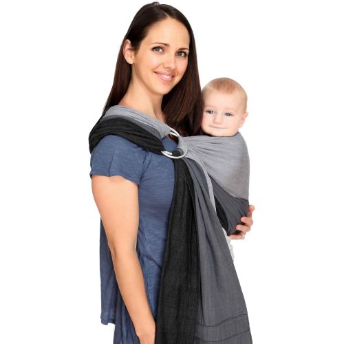 Maya Wrap ComfortFit Ring Sling & Baby Carrier - Asher - Large
