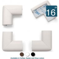 Mayapple Baby Roving Cove 16-PIECE EXTRA DENSE Safe Corner Cushion - Value Pack - Oyster; Premium...