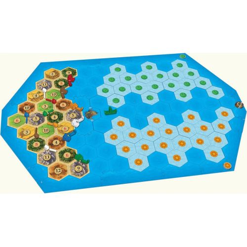  Mayfair Games NEW CATAN 5th Ed Explorers & Pirates Extension 5 - 6 Players - Family Board Game