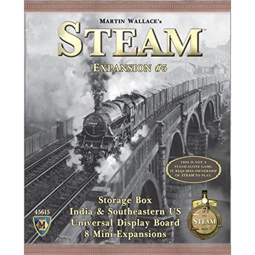  Mayfair Games Steam Map Expansion #5 Boxcar