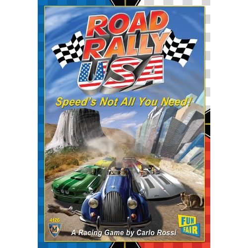  Mayfair Games Road Rally USA Board Game