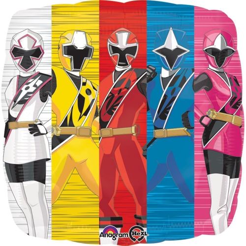  Mayflower The Ultimate Power Rangers Ninja Steel 6th Birthday Party Supplies and Balloon Decorations