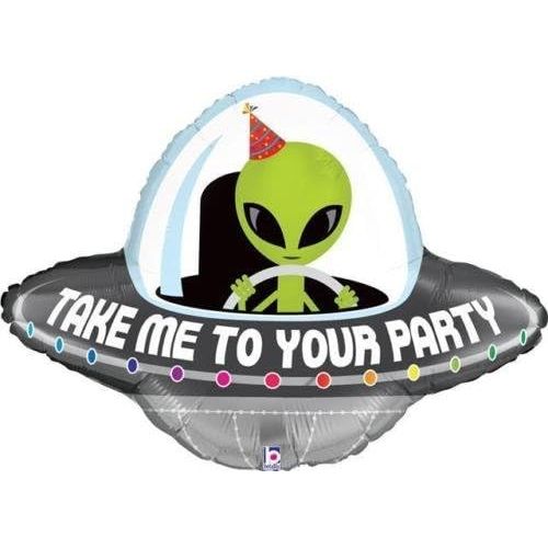  Mayflower Space Alien Birthday Party Supplies Balloon Bouquet Decorations