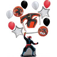 Mayflower Products Stealth Ninja Party Supplies Birthday Balloon Bouquet Decorations 12 piece kit