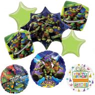 Mayflower Products Teenage Mutant Ninja Turtles Party Supplies TMNT Birthday Sing A Tune Balloon Bouquet Decorations