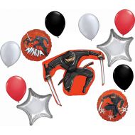 Mayflower Products Ninja Party Supplies Birthday Balloon Bouquet Decorations 11 piece kit