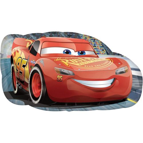  Mayflower Products Cars Lightning McQueen and Friends 3rd Birthday Party Supplies Balloon Bouquet Decorations