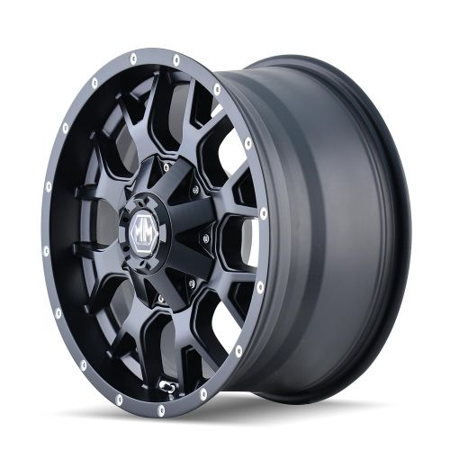  Mayhem Warrior 8015 Wheel with Matte Black Finish (18x9/8x180mm)