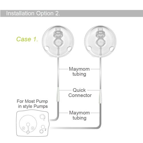  Maymom Tubing Kit for Freemie Cups to Connect to Medela Freestyle Pump