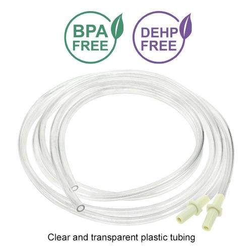  Maymom Extra Long Replacement Tubing for Medela Pump in Style and New Pump in Style Advanced Breast...