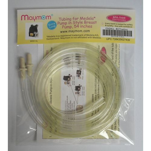  Maymom Extra Long Replacement Tubing for Medela Pump in Style and New Pump in Style Advanced Breast...