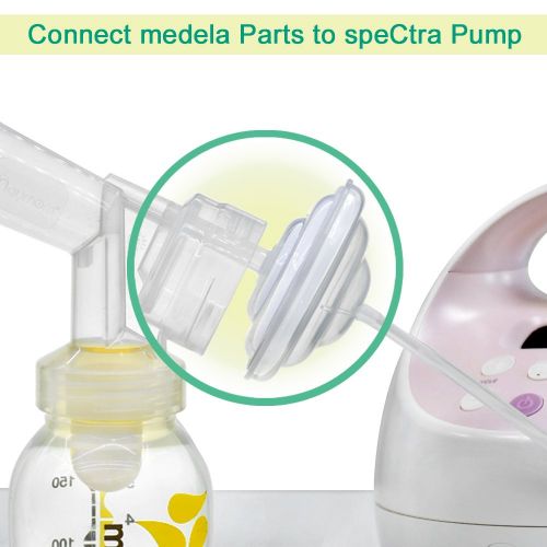  [아마존베스트]Maymom Backflow Protector, Long Stem, for Spectra S1, S2 and 9 Pumps to use Medela Flanges and...