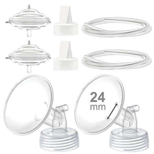  [아마존베스트]Maymom Pump Parts Compatible with Spectra S2 Spectra S1 Spectra 9 Plus Breastpump, Flange (24mm)...